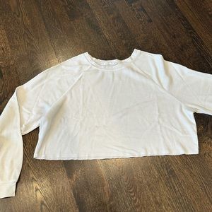 Ruby and Jenna cropped white thermal